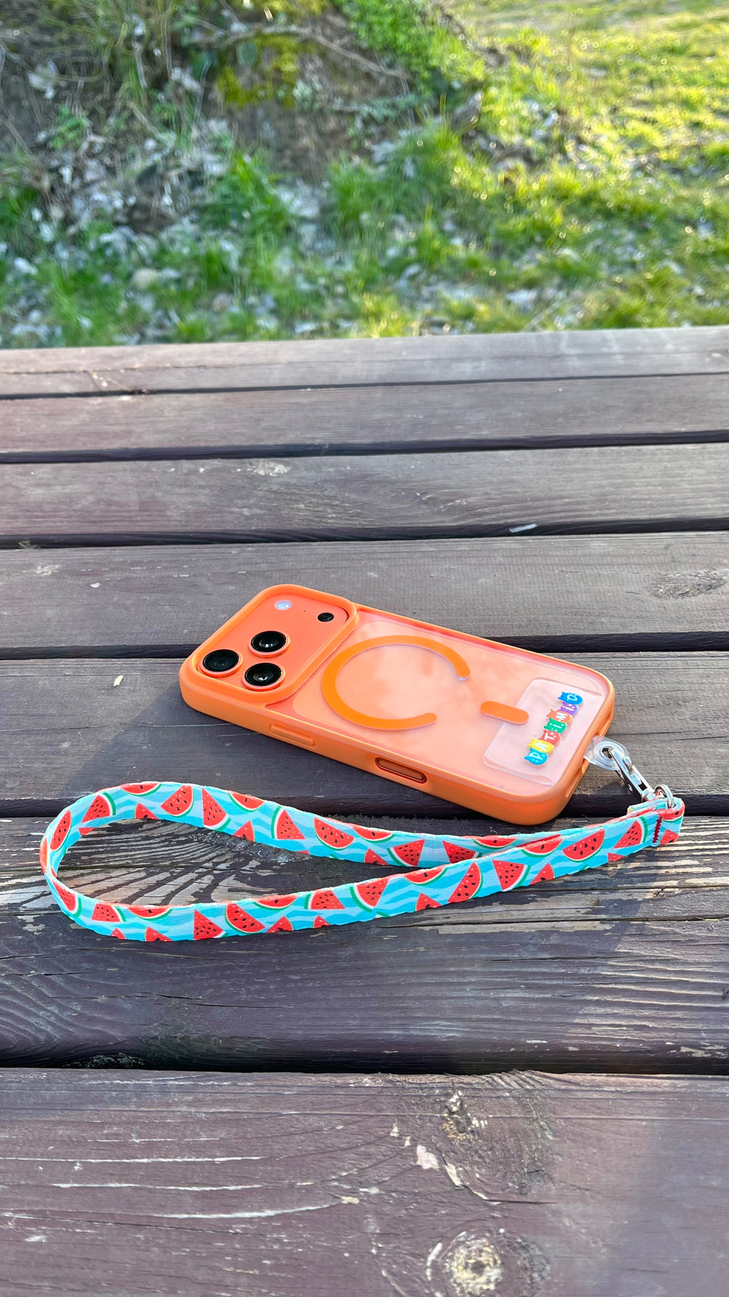 Watermelon Model Telefon El Askısı / Tüm Telefonlarla Uyumlu
