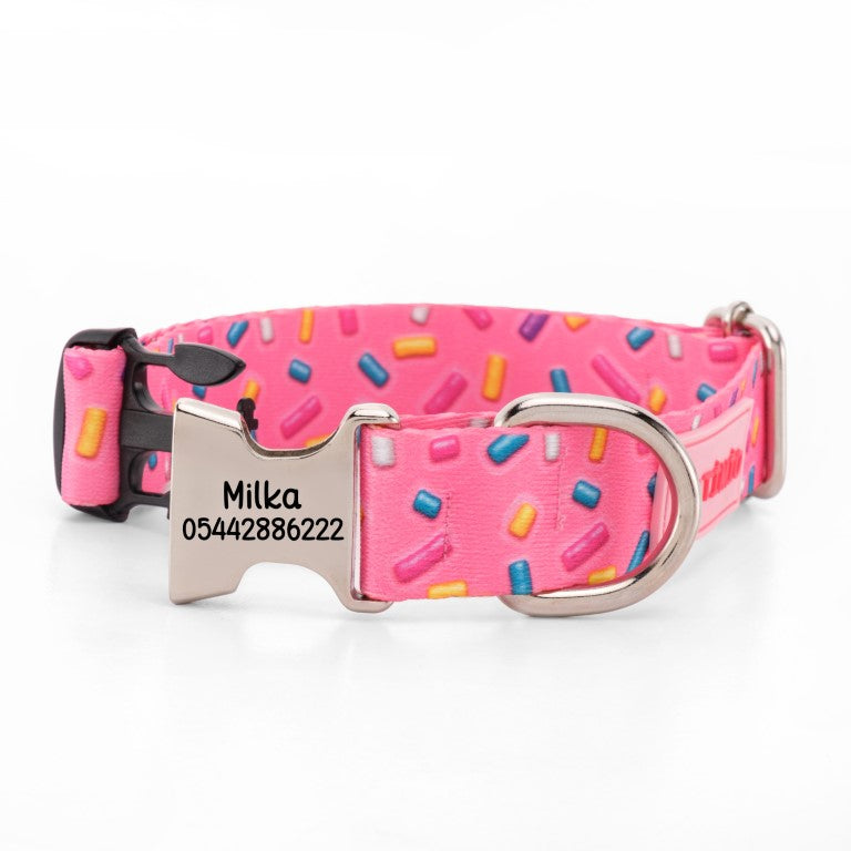 Pink Bones İsimli Köpek Tasması
