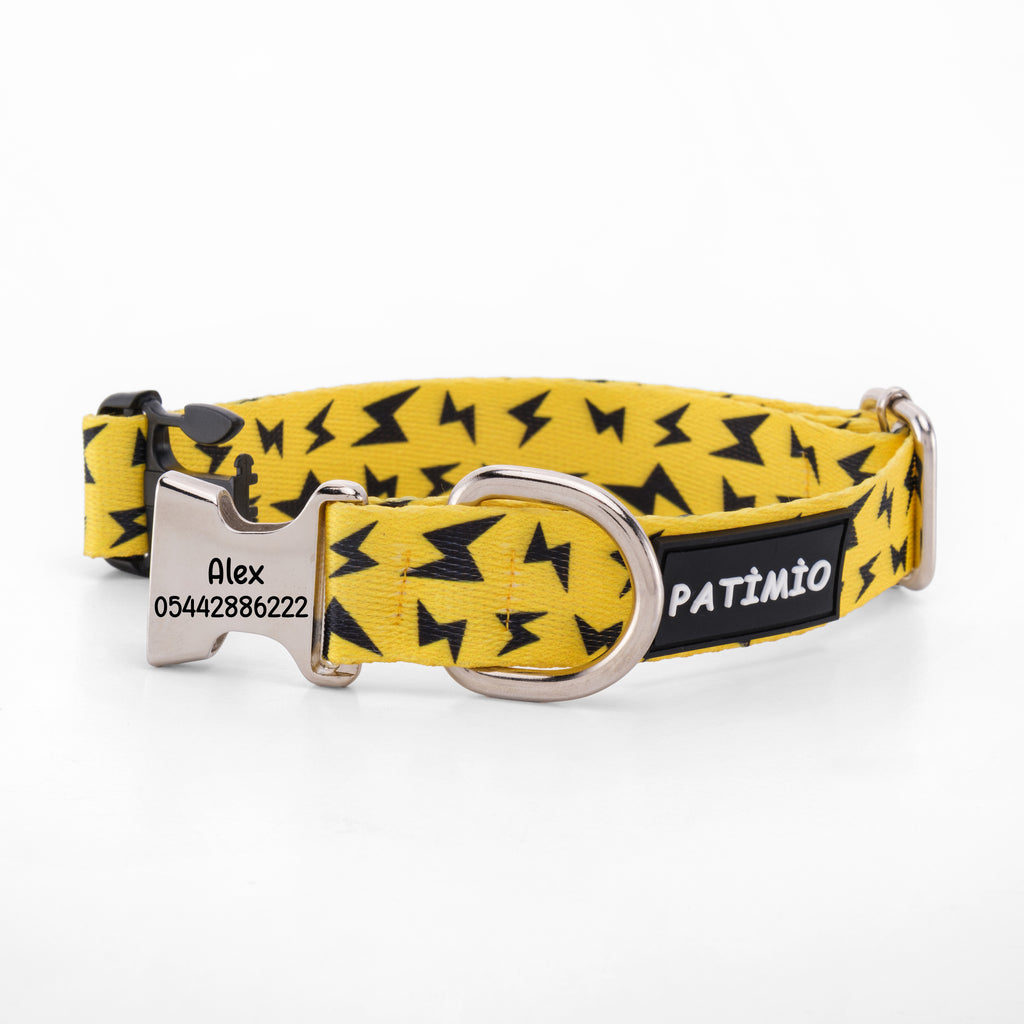 Yellow Boom İsimli Köpek Tasması