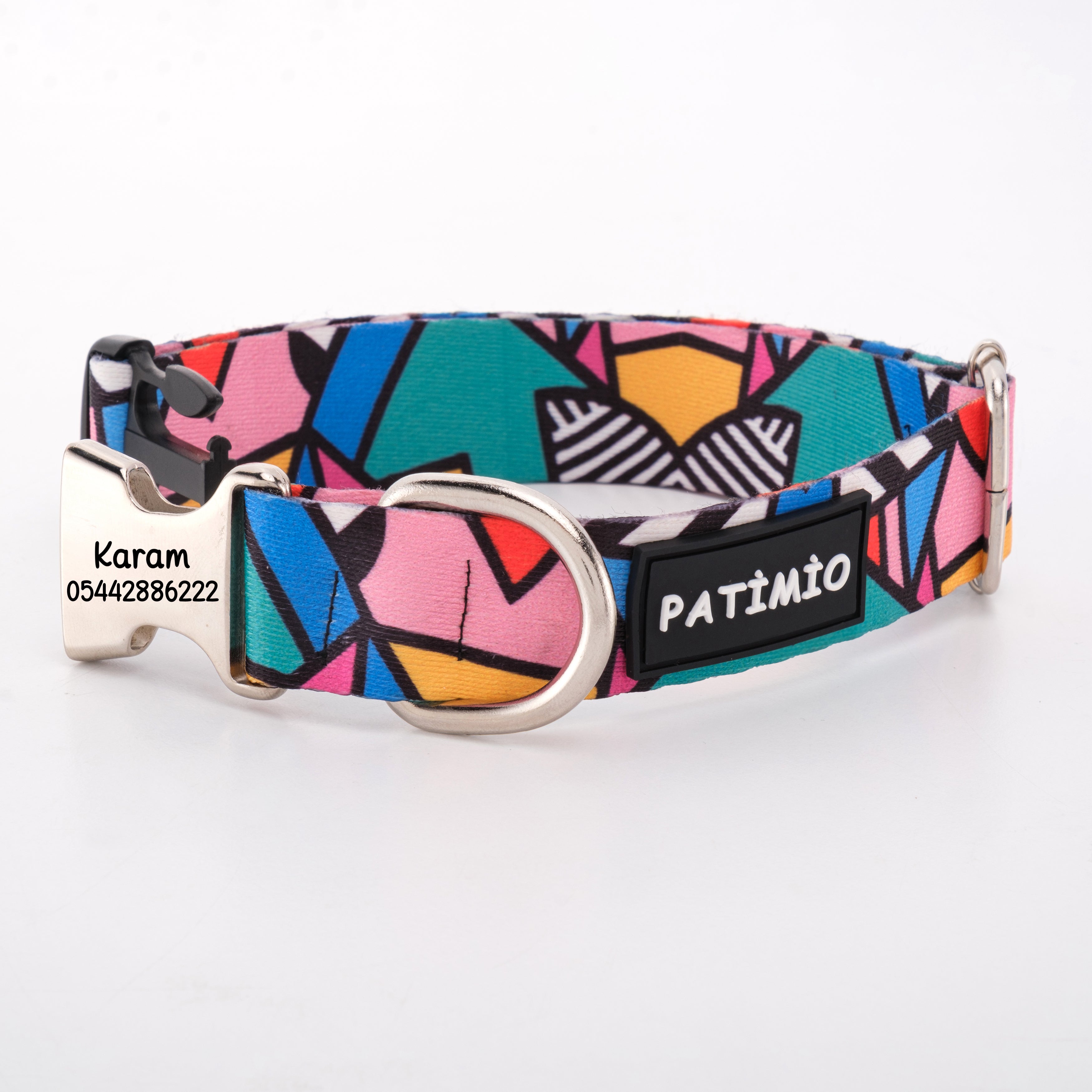 Colorful İsimli Köpek Tasması
