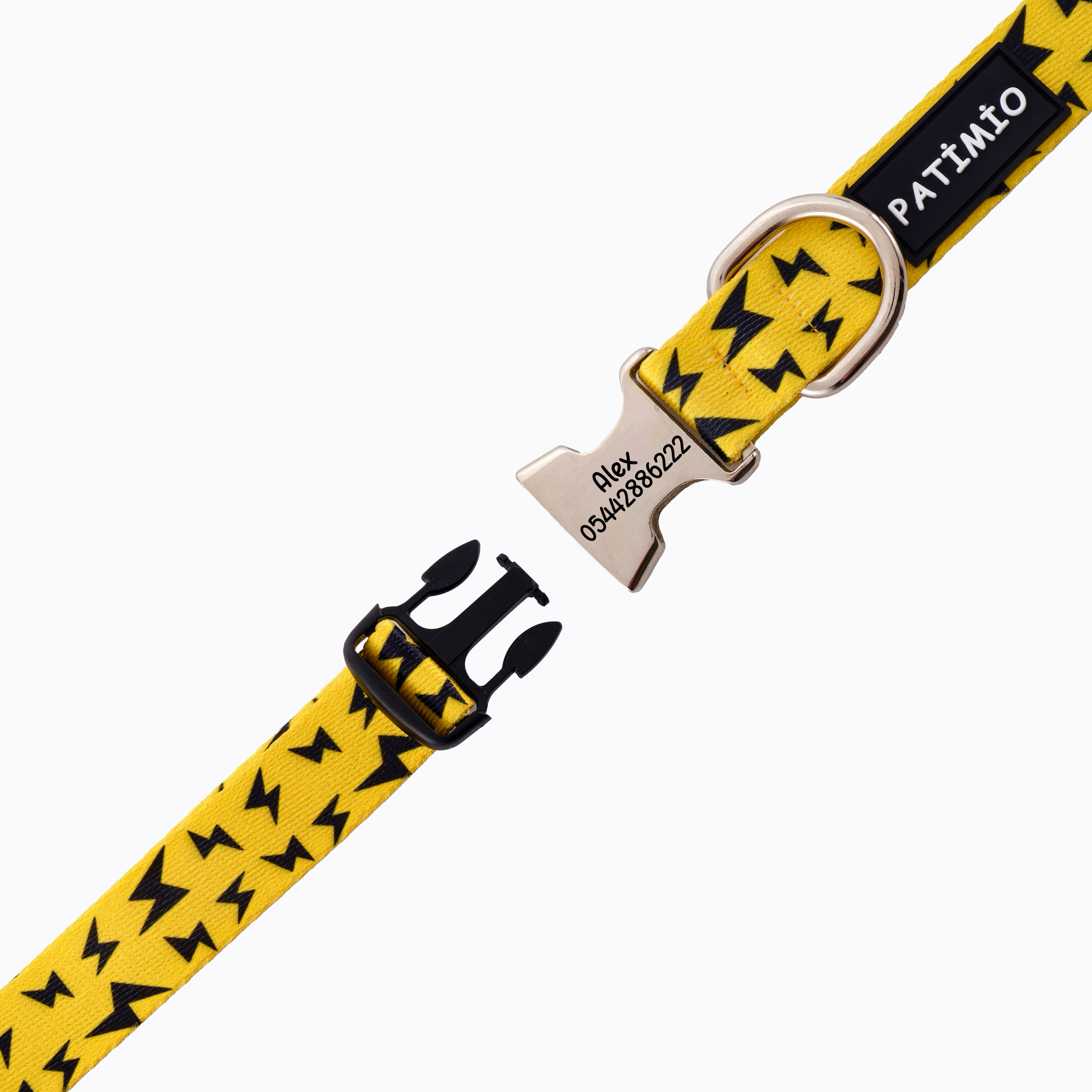 Yellow Boom İsimli Köpek Tasması