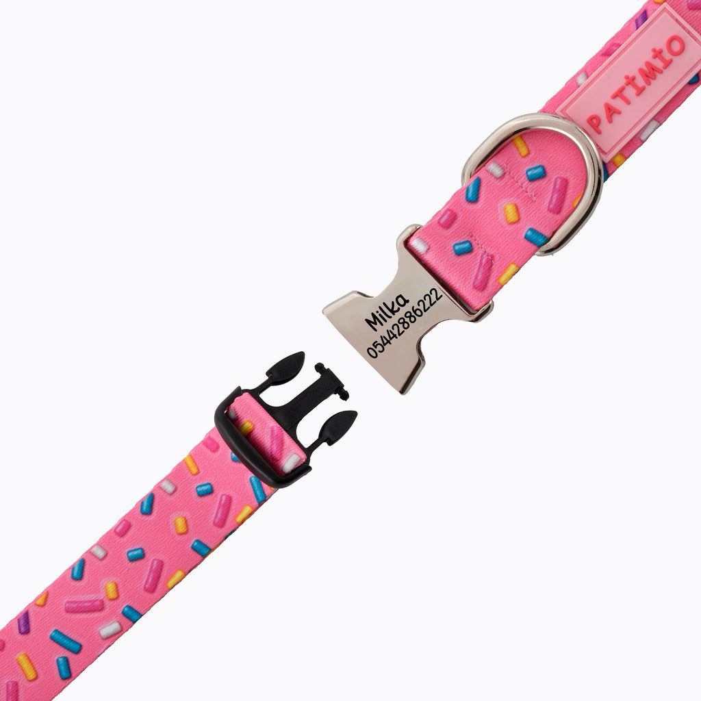 Pink Bones İsimli Köpek Tasması