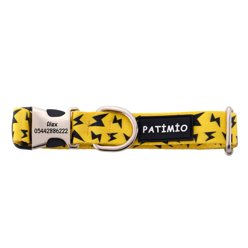 Yellow Boom İsimli Köpek Tasması