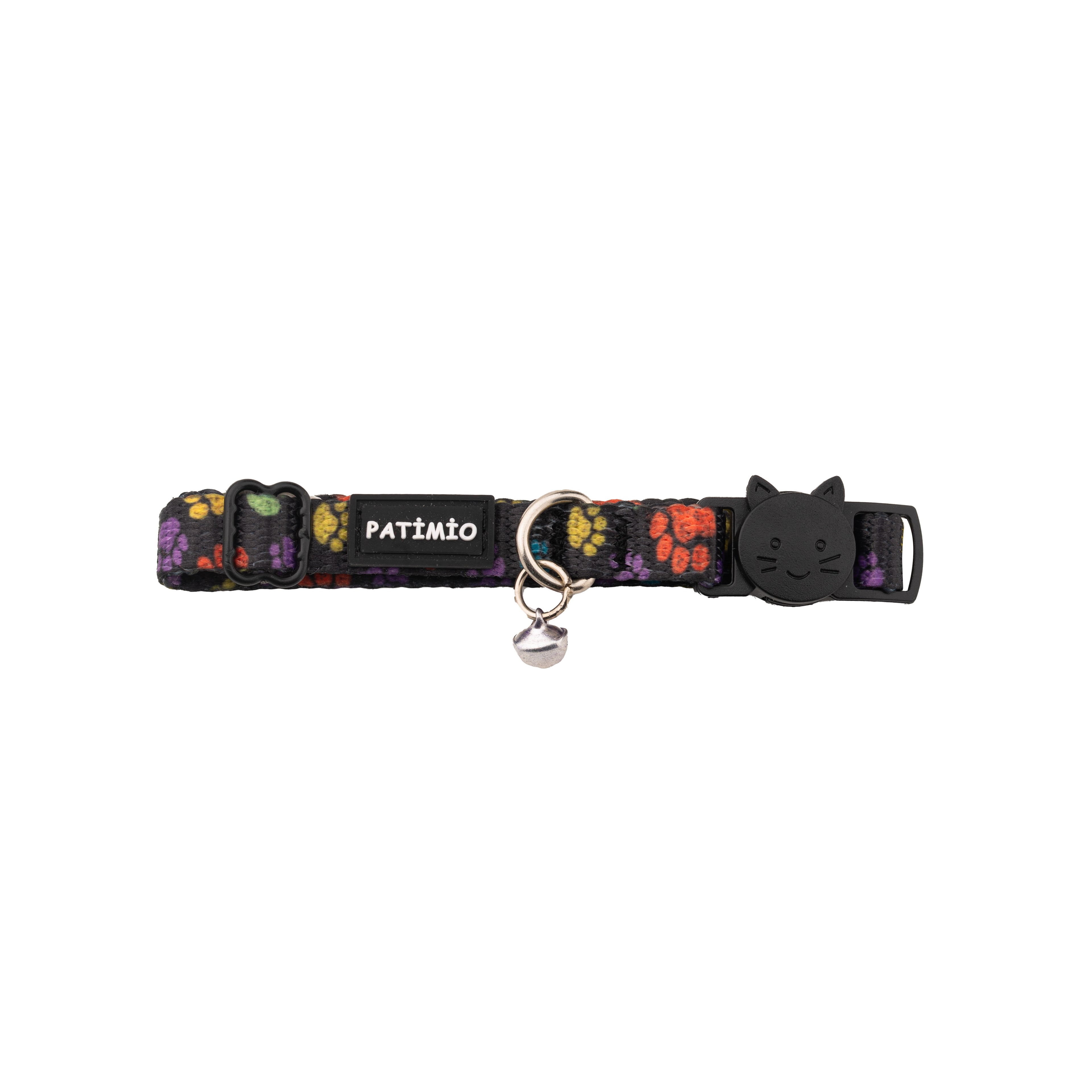 Paws Ayarlanabilir, Güvenlik Kilitli Safety Click Çıngıraklı Künye Hediyeli Kedi Boyun Tasması