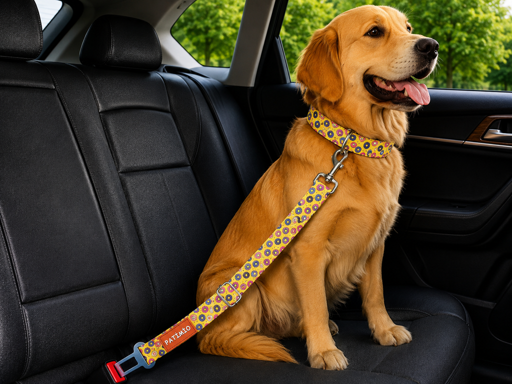Donuts Evcil Hayvan Köpek Araba Emniyet Kemeri