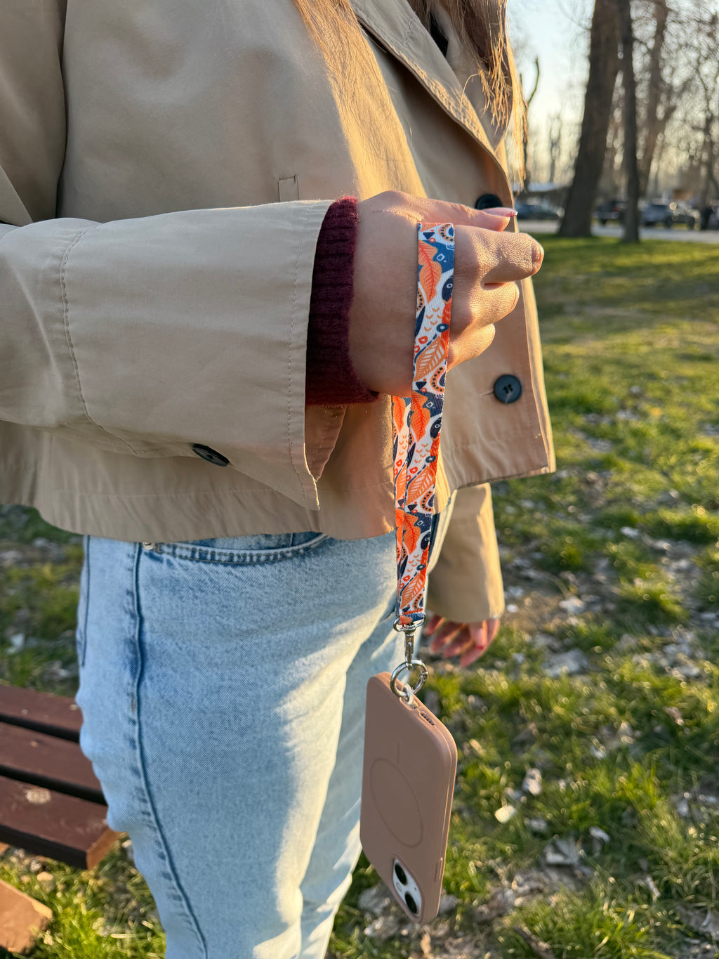 Spring Model Telefon El Askısı / Tüm Telefonlarla Uyumlu