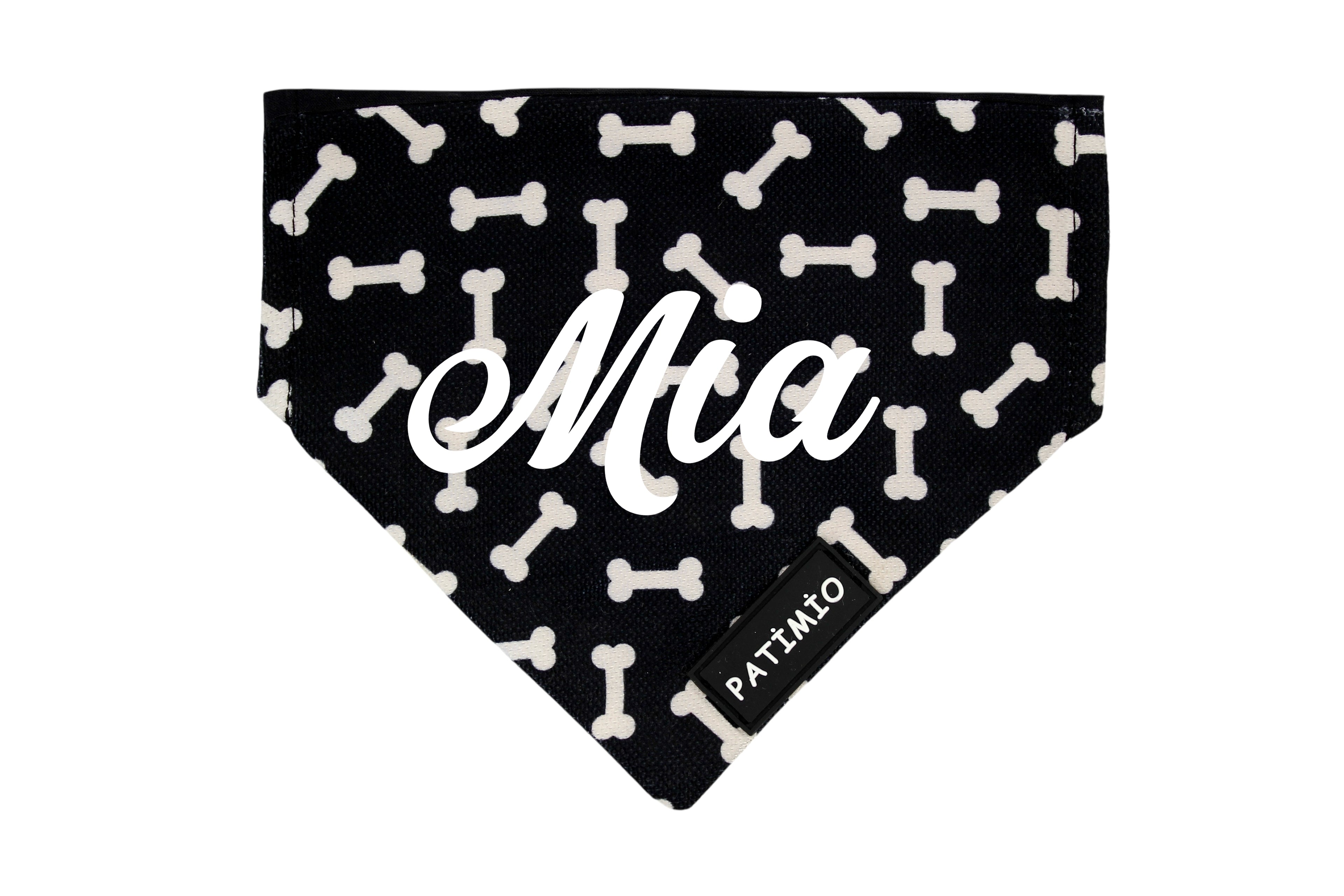 İsme Özel Bones Dogs Kedi Ve Köpek Tasma Fular Bandana