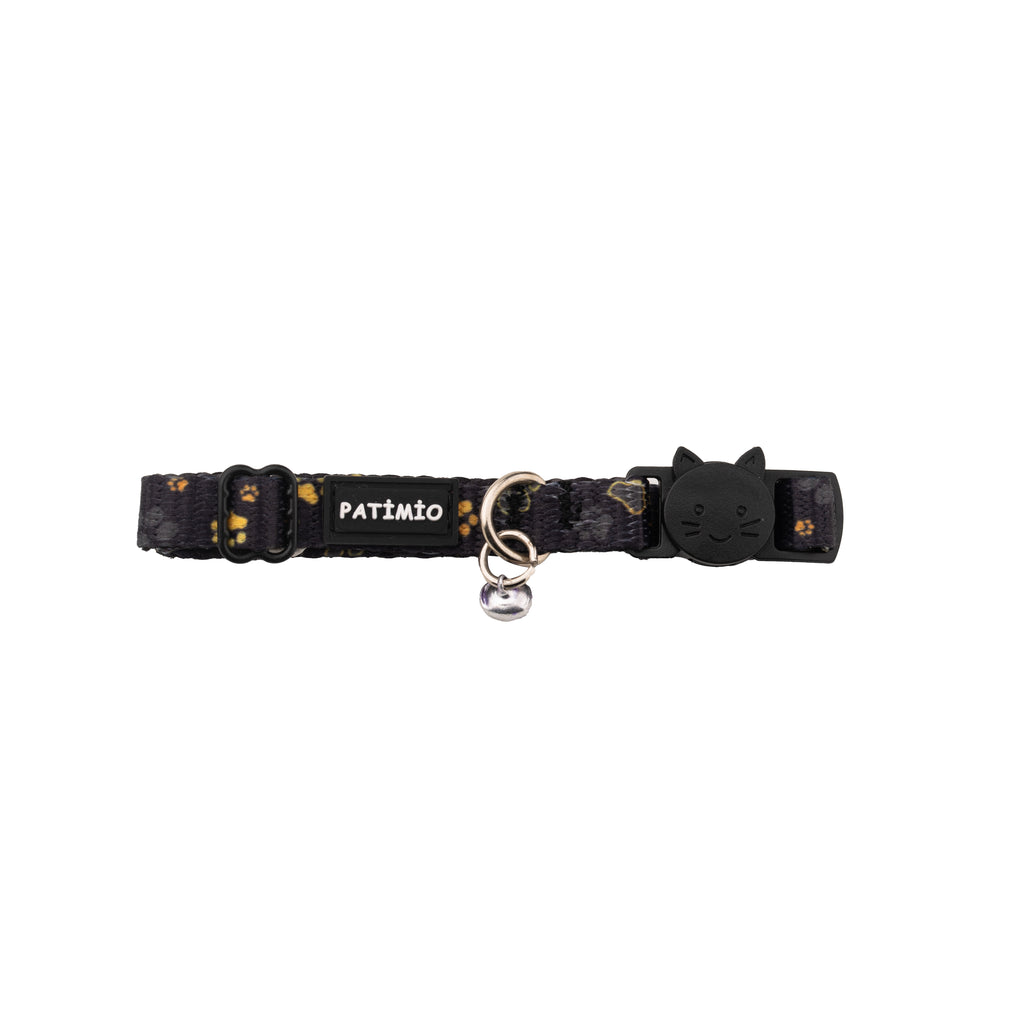 Gold Paws Ayarlanabilir, Güvenlik Kilitli Safety Click Çıngıraklı Künye Hediyeli Kedi Boyun Tasması