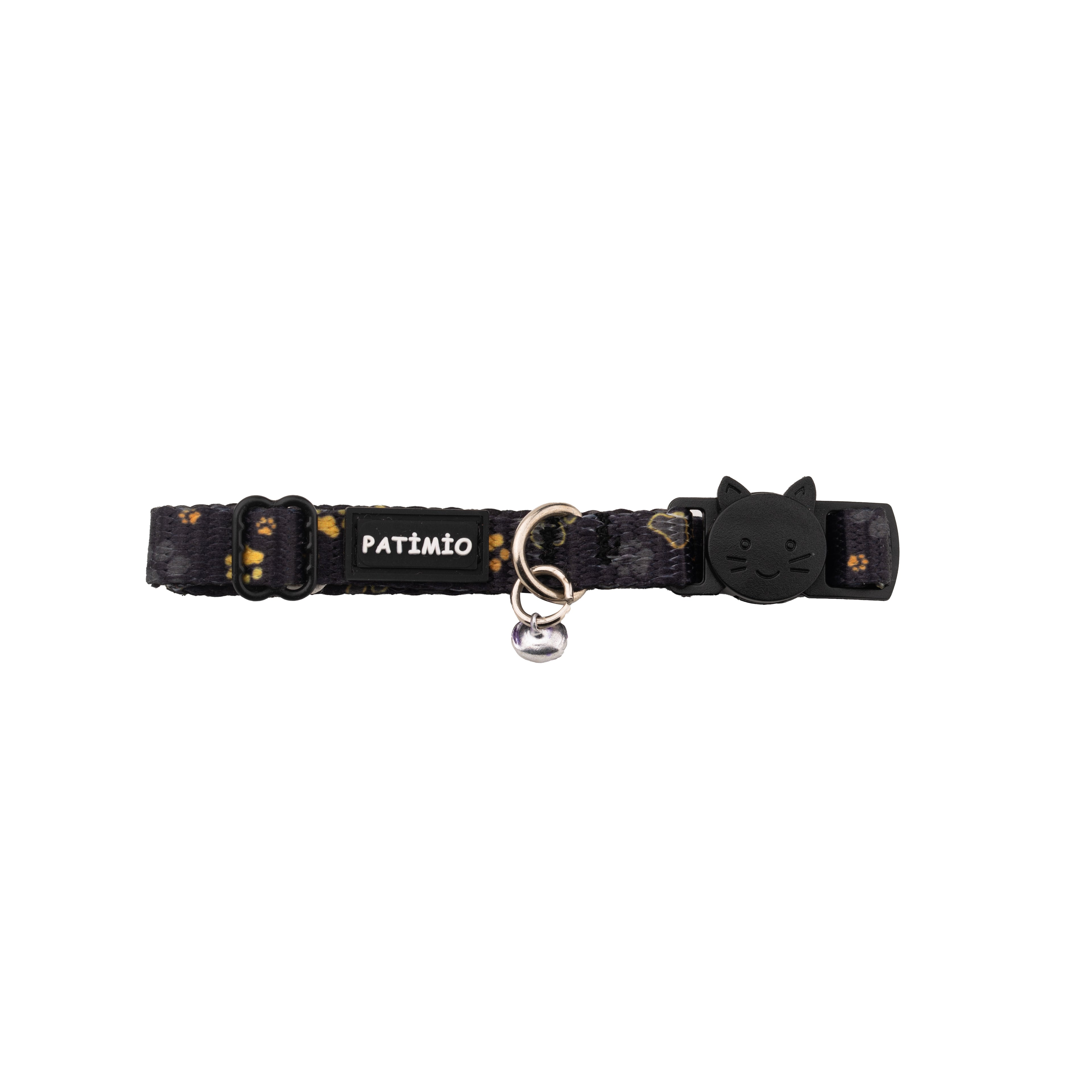 Gold Paws Ayarlanabilir, Güvenlik Kilitli Safety Click Çıngıraklı Künye Hediyeli Kedi Boyun Tasması