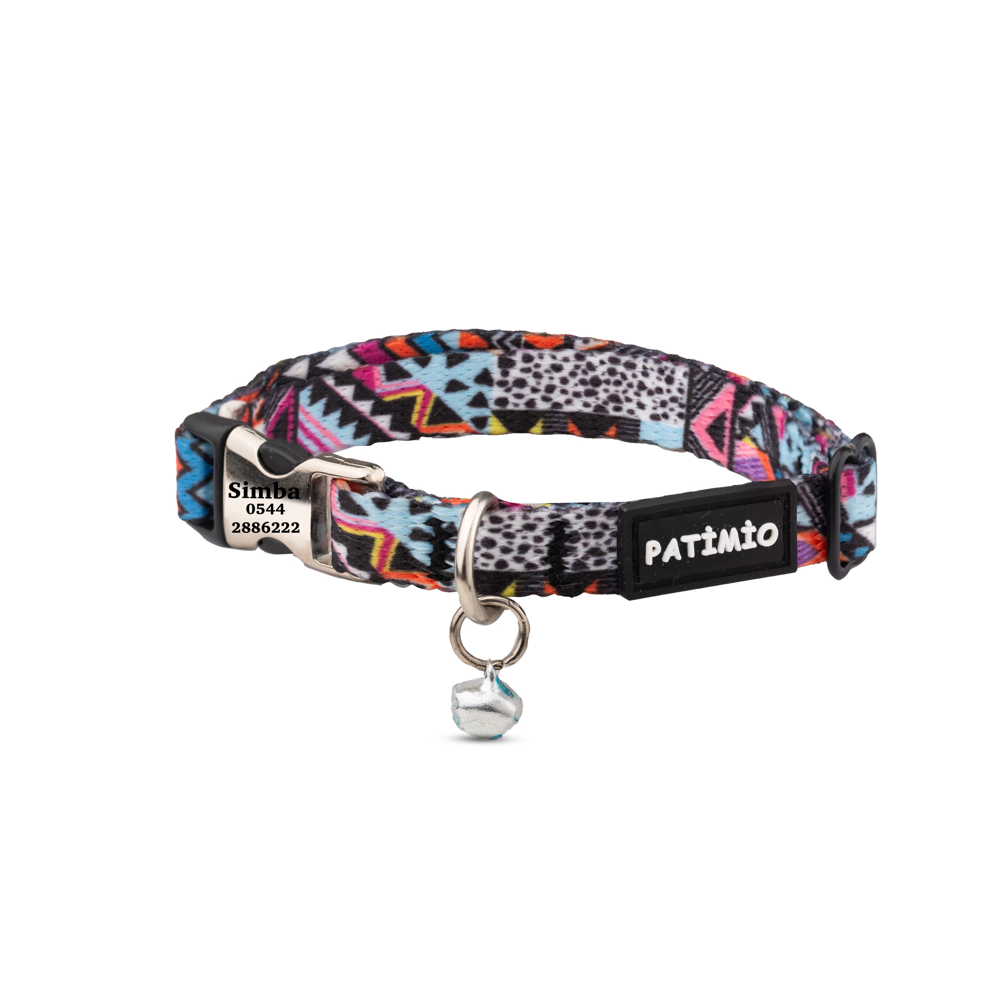 Astro Ayarlanabilir, Metal Kilitli Çıngıraklı Kedi Boyun Tasması,İsimlik, Kedi Künyesi