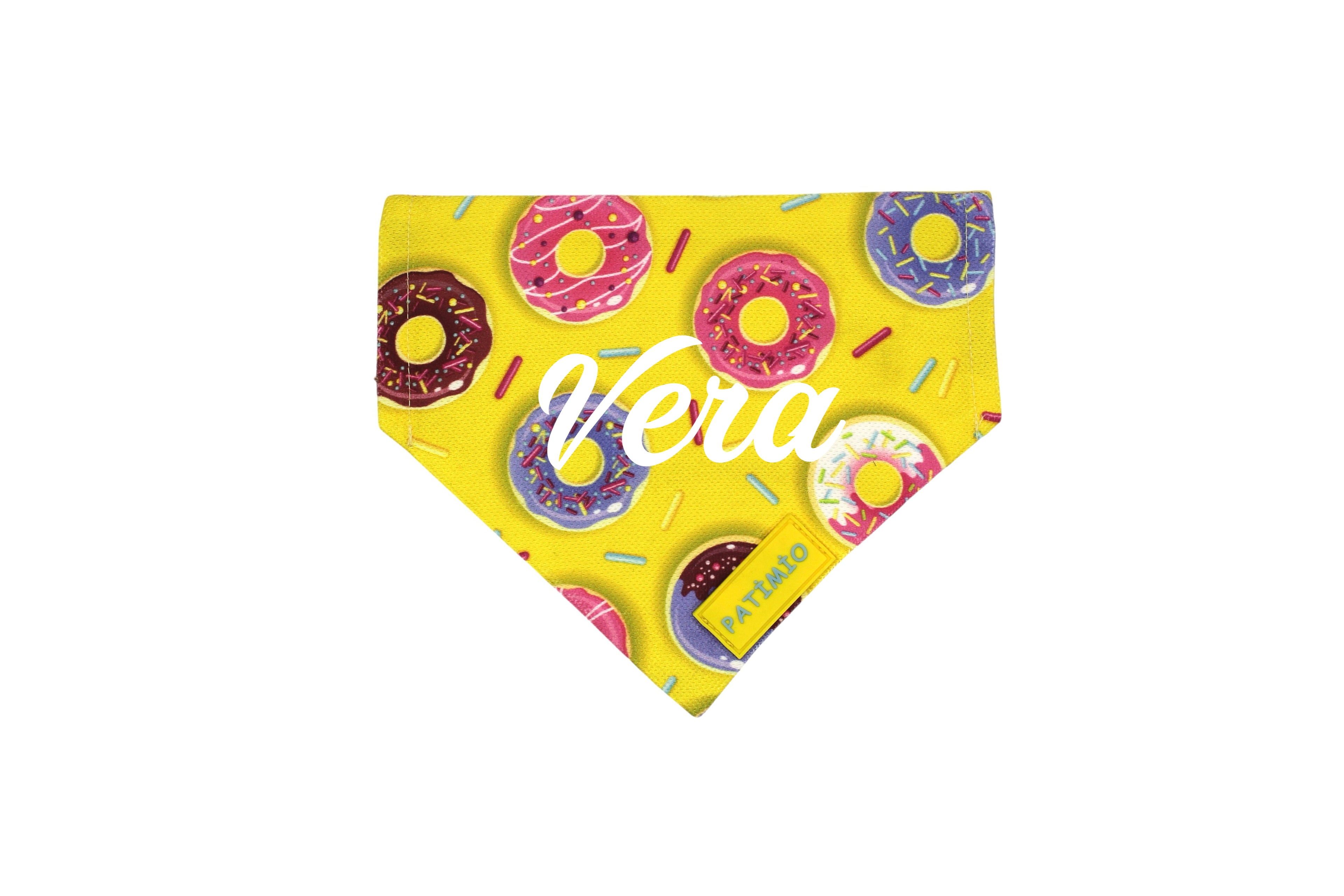 İsme Özel Donuts Kedi Ve Köpek Tasma Fular Bandana
