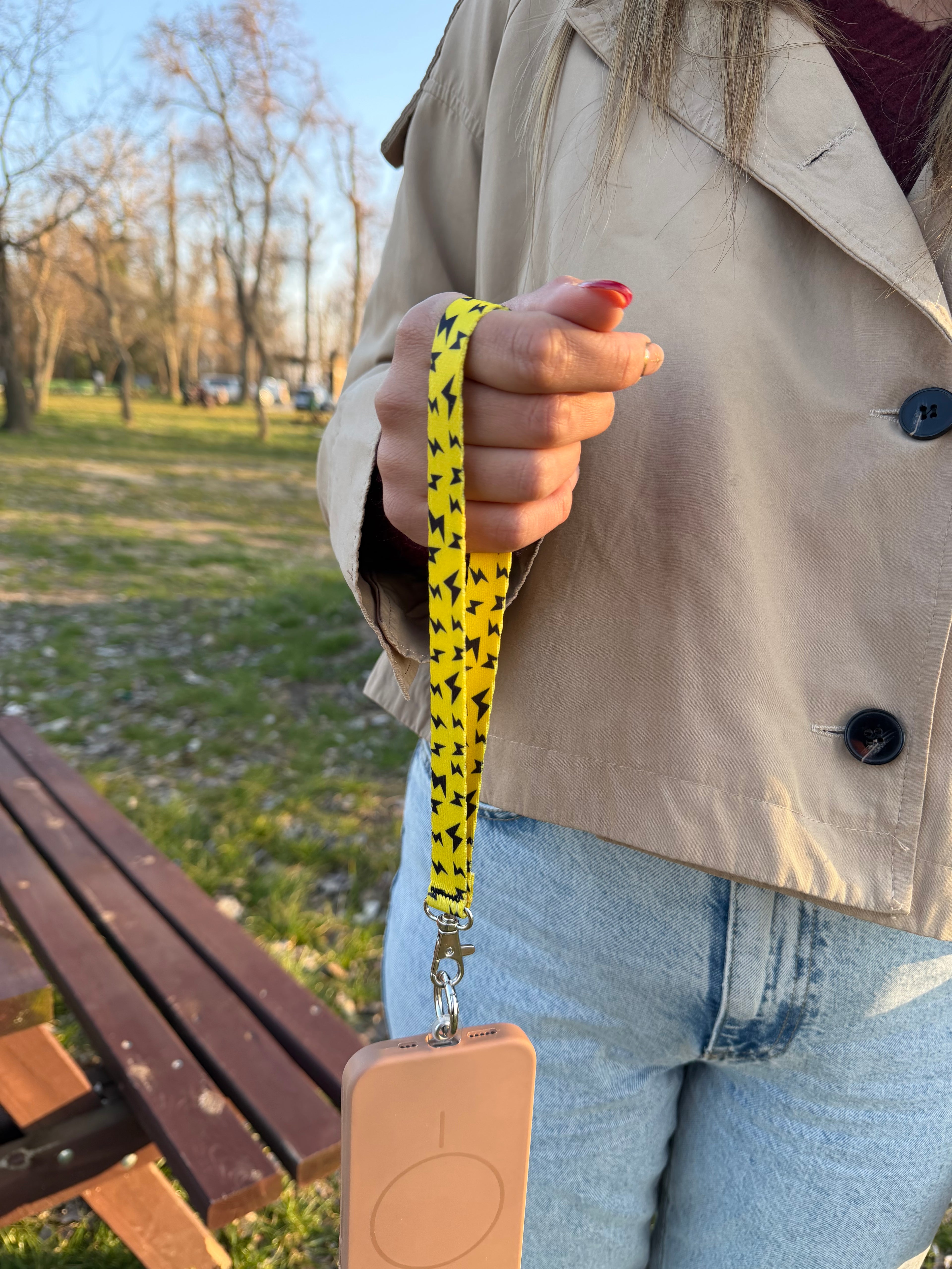 Yellow Boom Model Telefon El Askısı / Tüm Telefonlarla Uyumlu