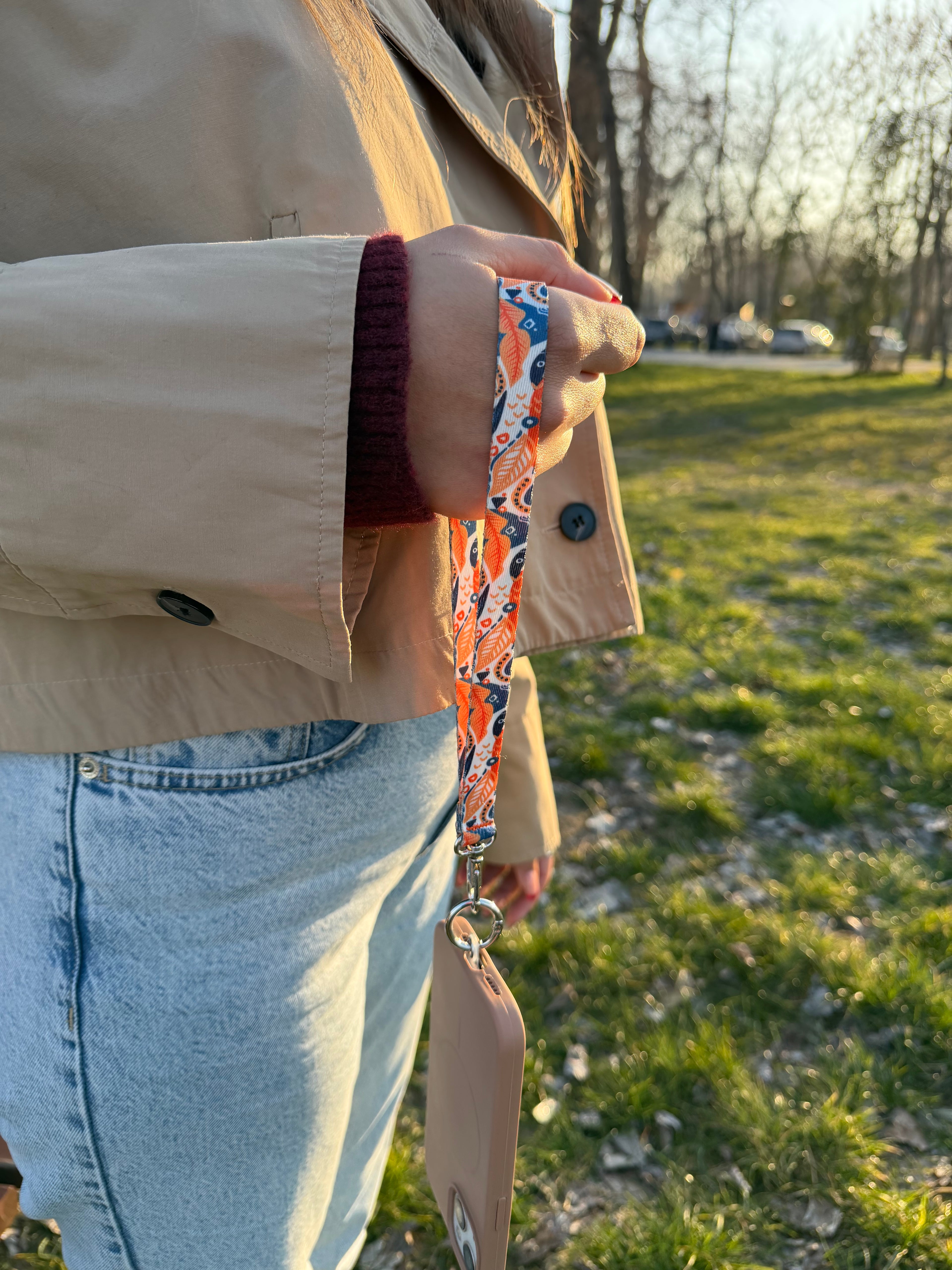 Spring Model Telefon El Askısı / Tüm Telefonlarla Uyumlu