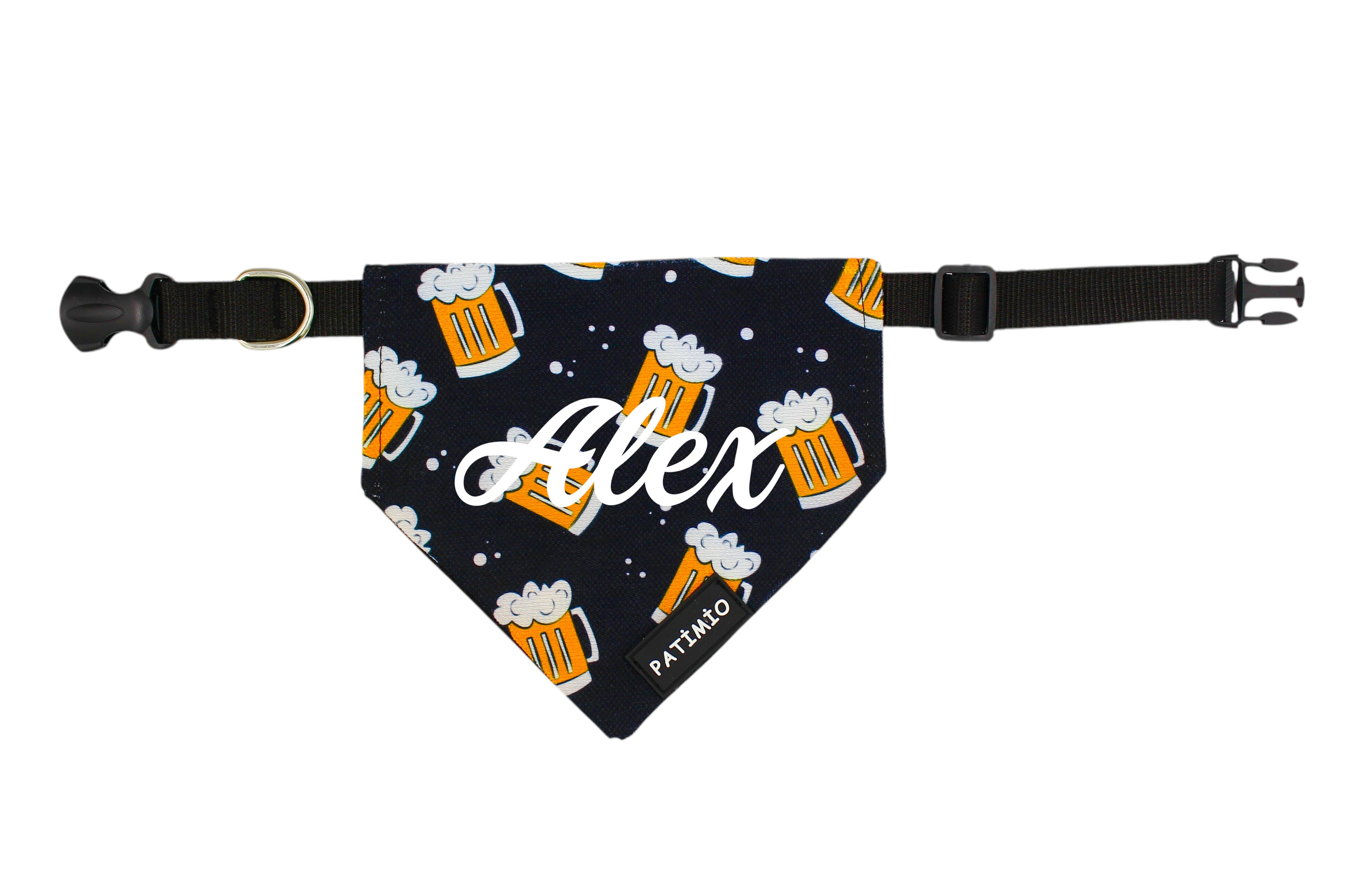 İsme Özel Beers Dogs Kedi Ve Köpek Tasma Fular Bandana