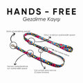 Kufu Hands-Free Eller Serbest Gezdirme Kayışı Tasması