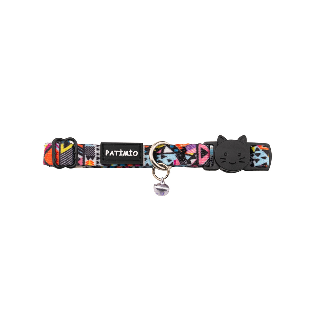Astro Ayarlanabilir, Güvenlik Kilitli Safety Click Çıngıraklı Künye Hediyeli Kedi Boyun Tasması