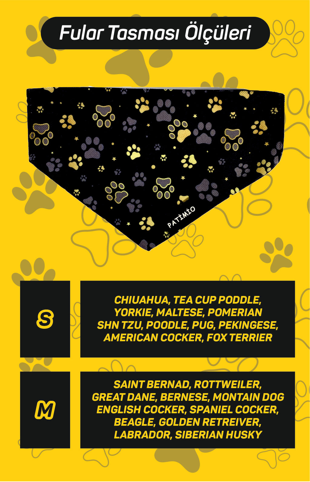 İsme Özel Happy Dogs Kedi Ve Köpek Tasma Fular Bandana